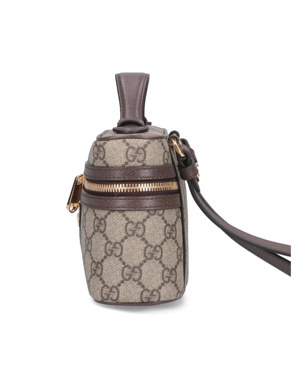 GUCCI Бежевая сумка с короткими ручками, фото 5