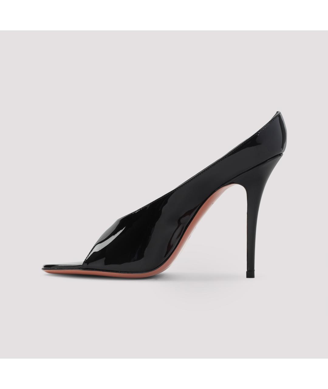 Amina Muaddi Черные туфли, фото 2