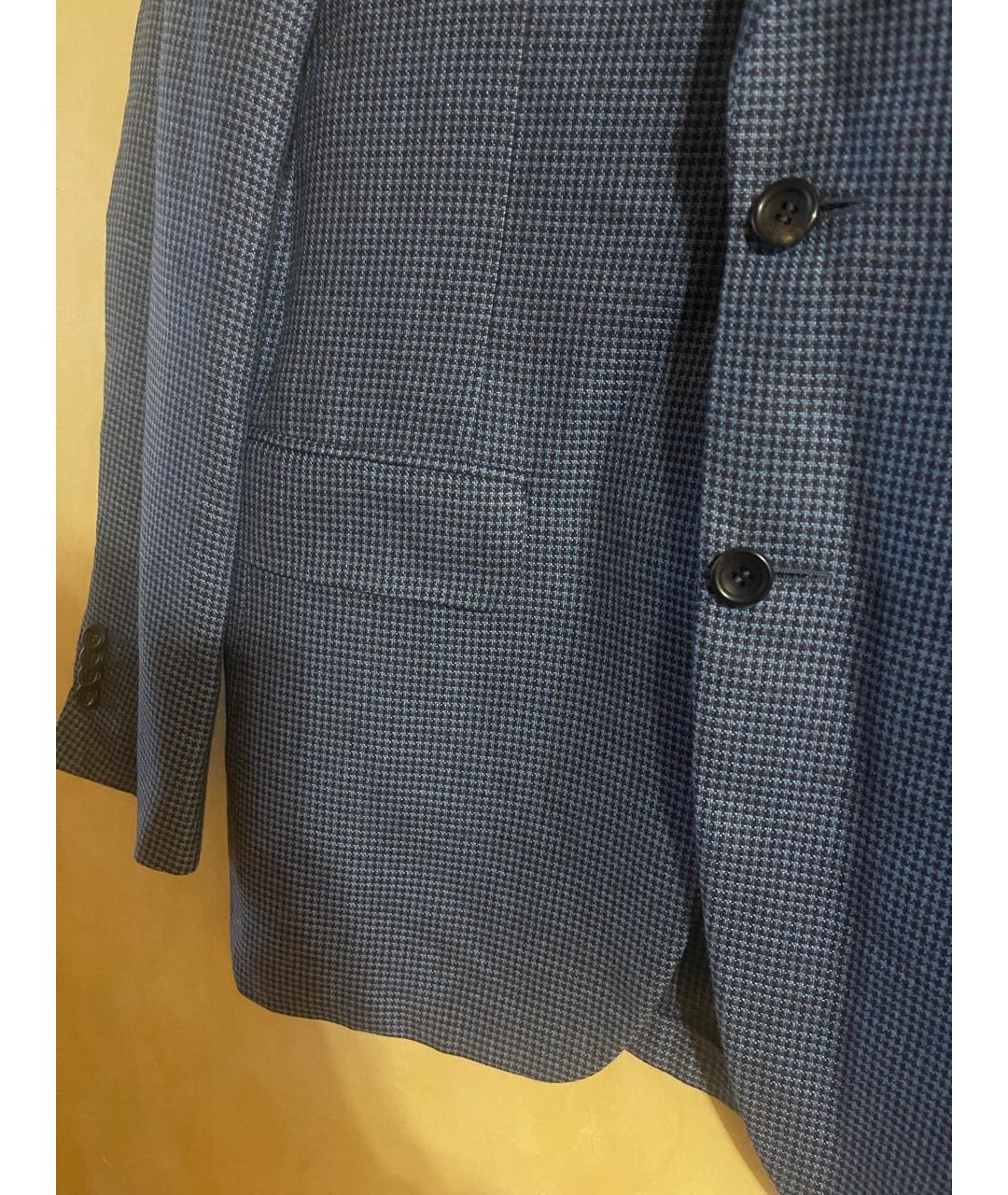 CANALI Темно-синий шелковый пиджак, фото 7
