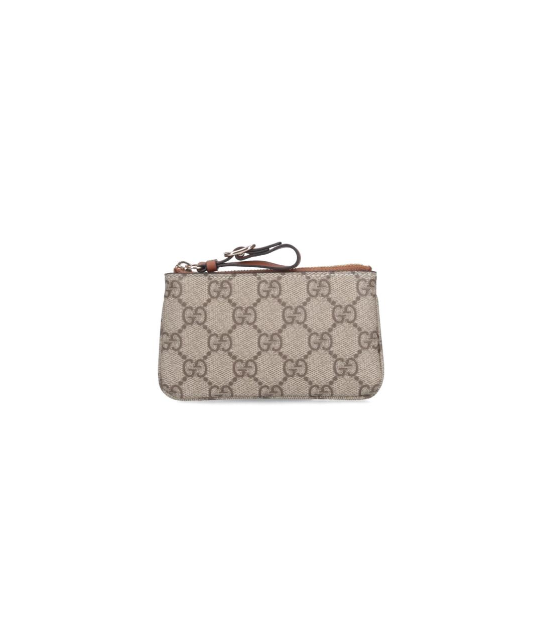 GUCCI Бежевая ключница, фото 1