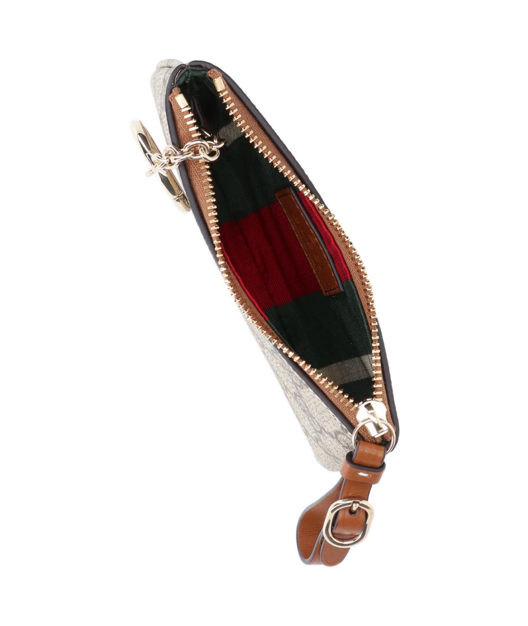 GUCCI Бежевая ключница, фото 5