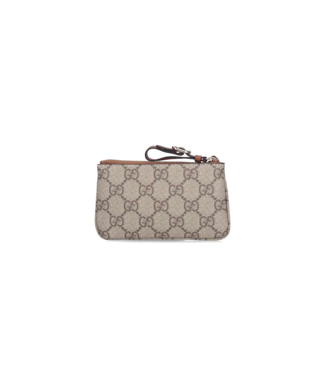 GUCCI Бежевая ключница, фото 3