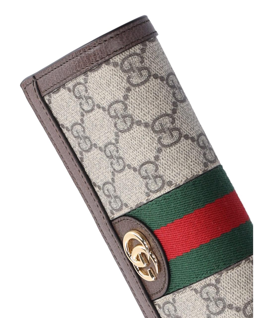GUCCI Бежевый кошелек, фото 5