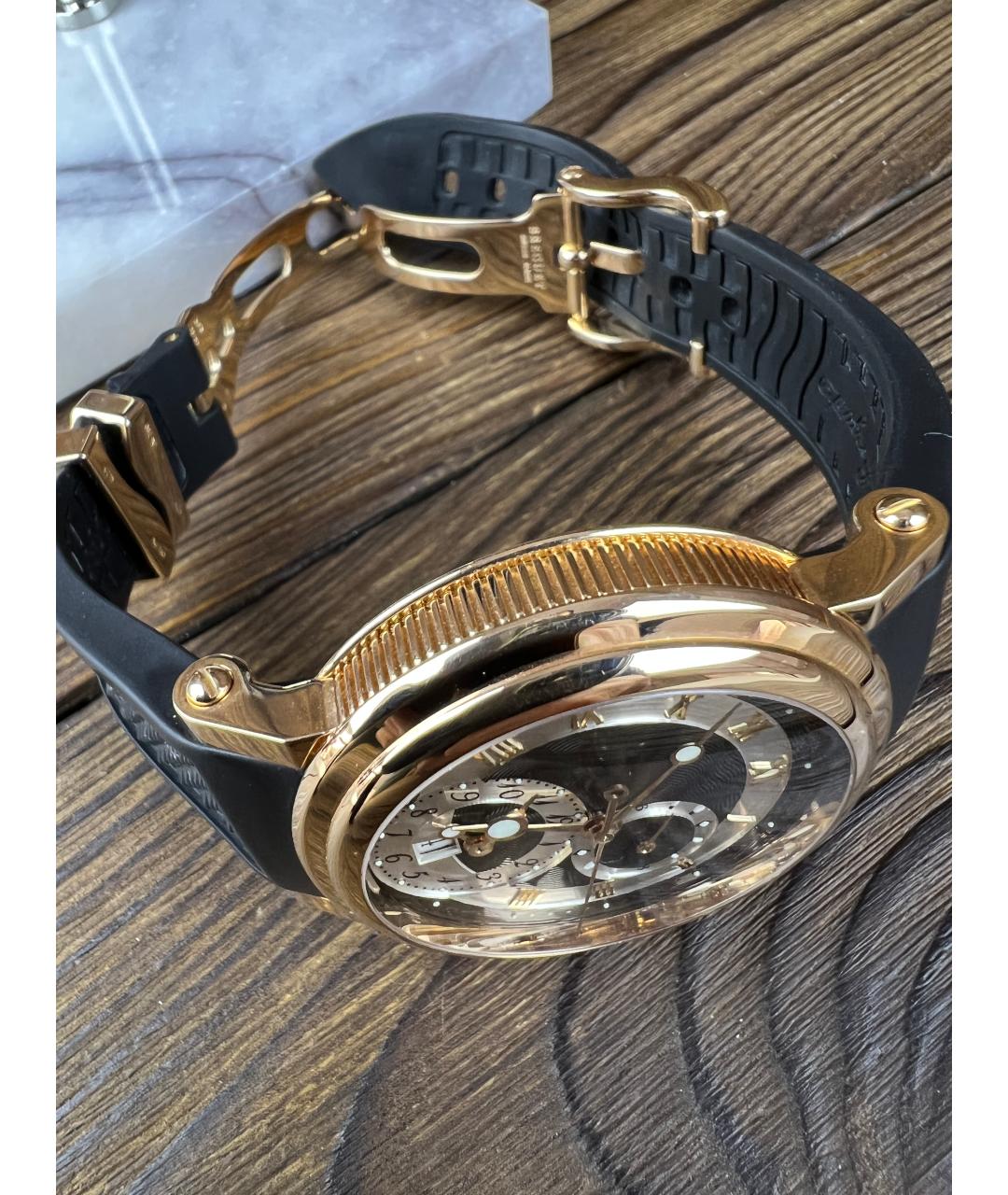 Breguet Черные часы из розового золота, фото 9