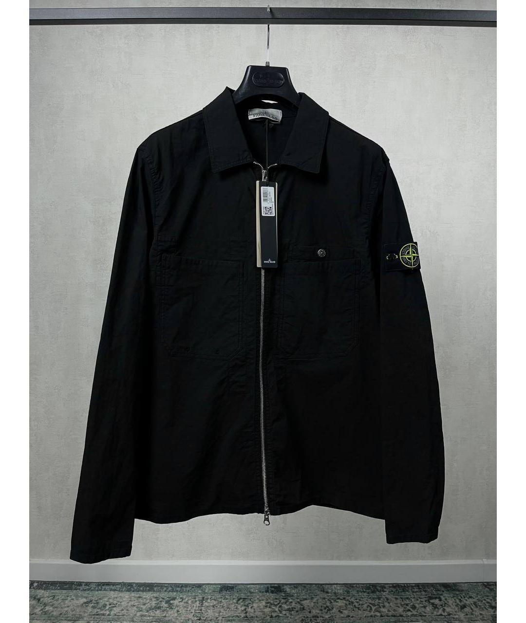 STONE ISLAND Черная куртка, фото 5