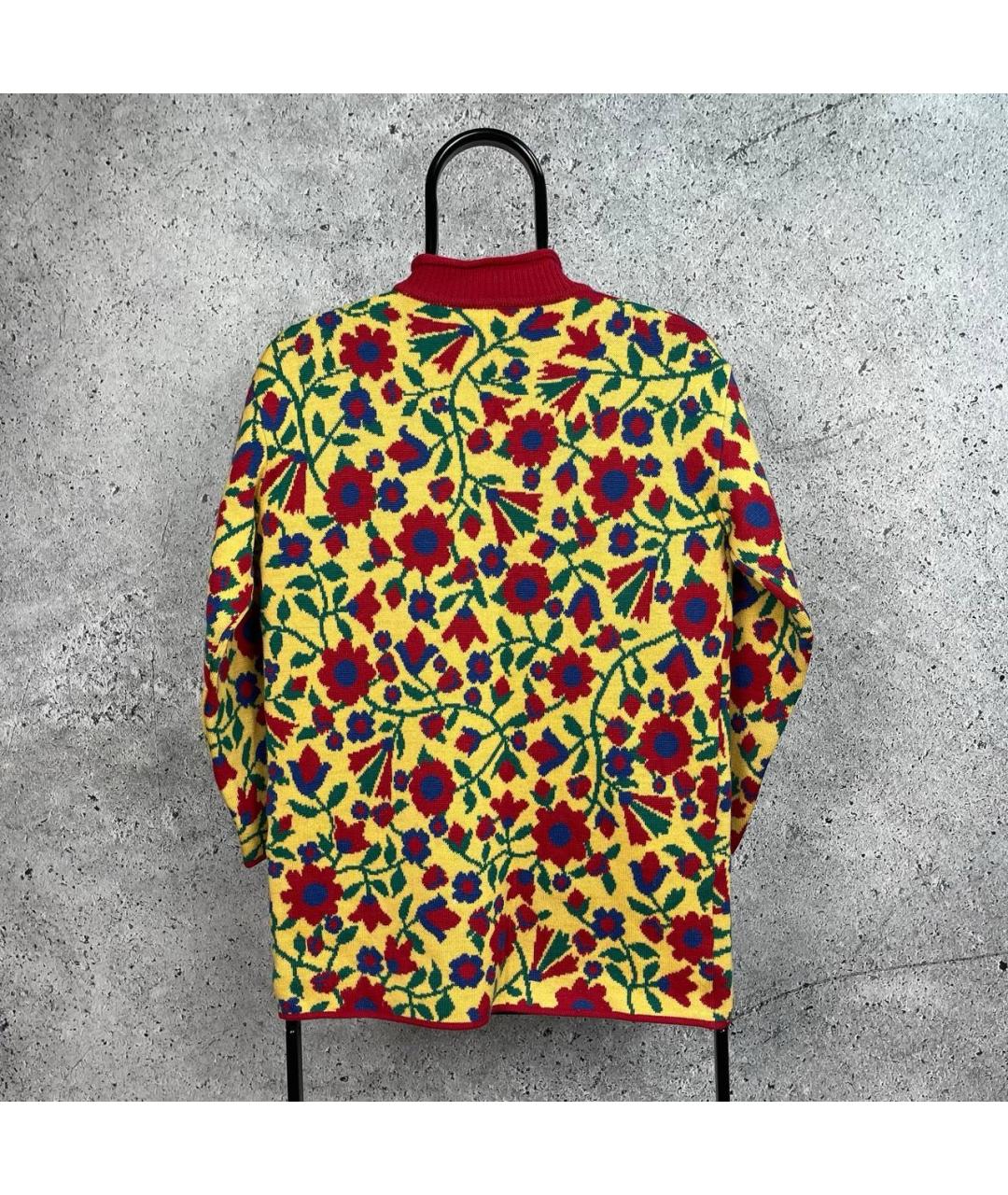SAINT LAURENT Желтый джемпер / свитер, фото 3