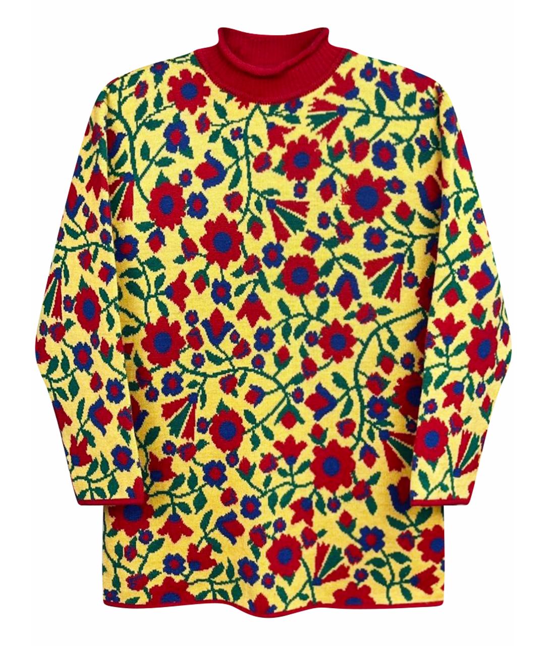 SAINT LAURENT Желтый джемпер / свитер, фото 1