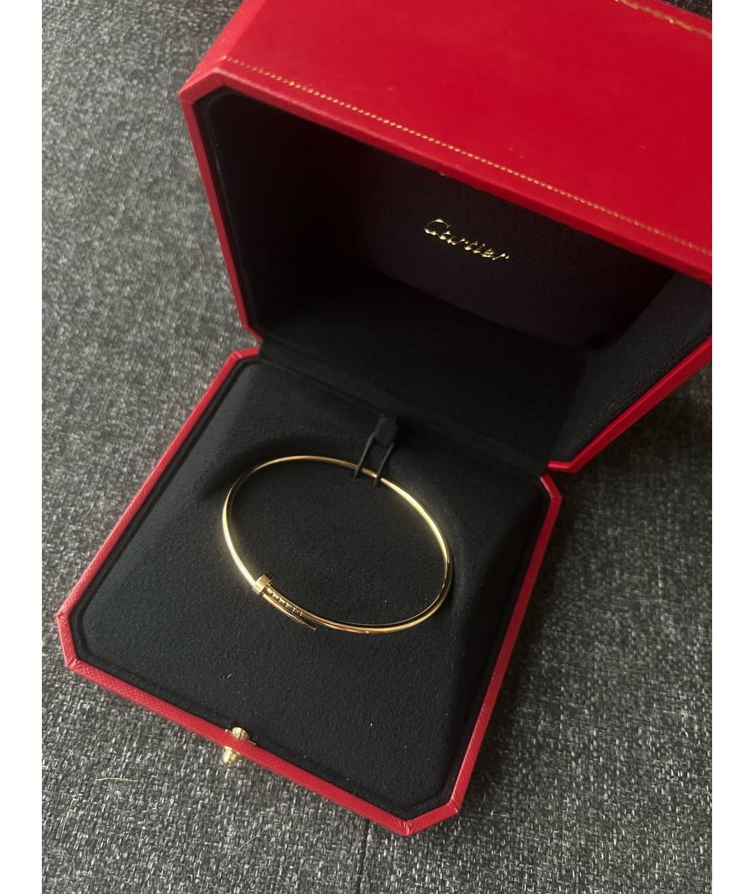 CARTIER Золотой браслет из желтого золота, фото 4