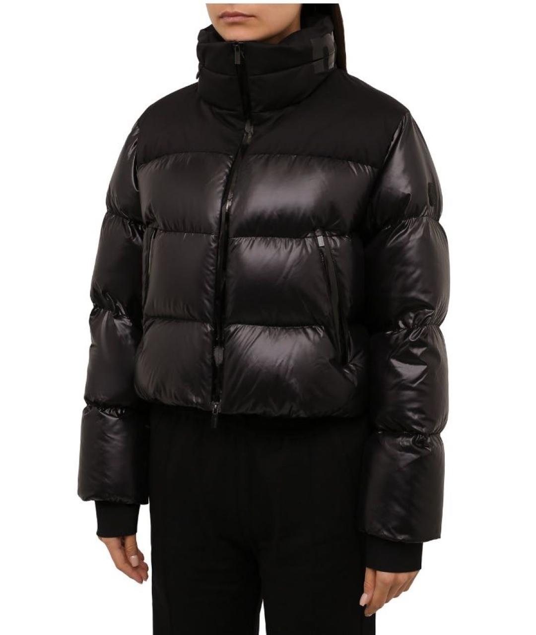MONCLER Черный пуховик, фото 6