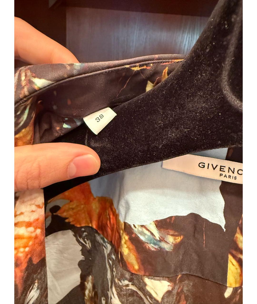 GIVENCHY Мульти хлопковая кэжуал рубашка, фото 5