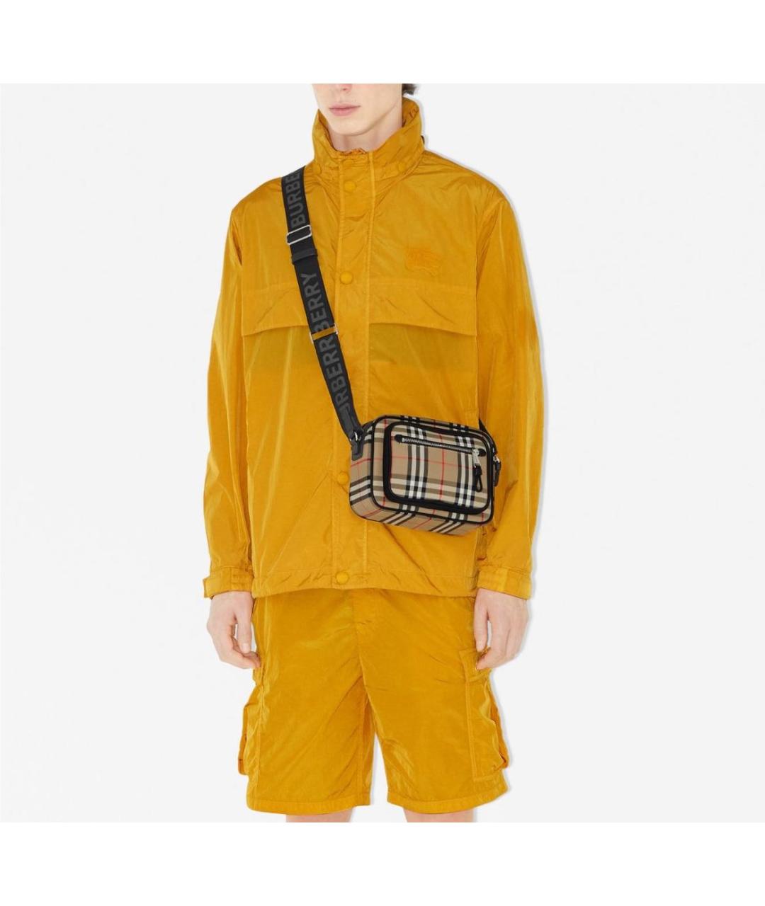 BURBERRY Бежевая сумка на плечо, фото 5