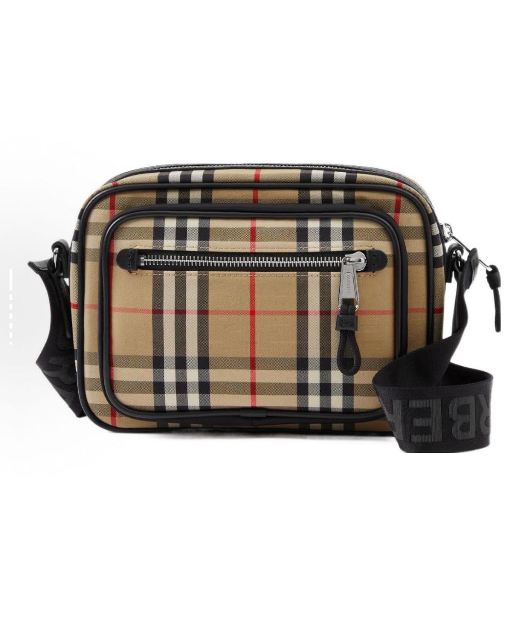 BURBERRY Бежевая сумка на плечо, фото 6