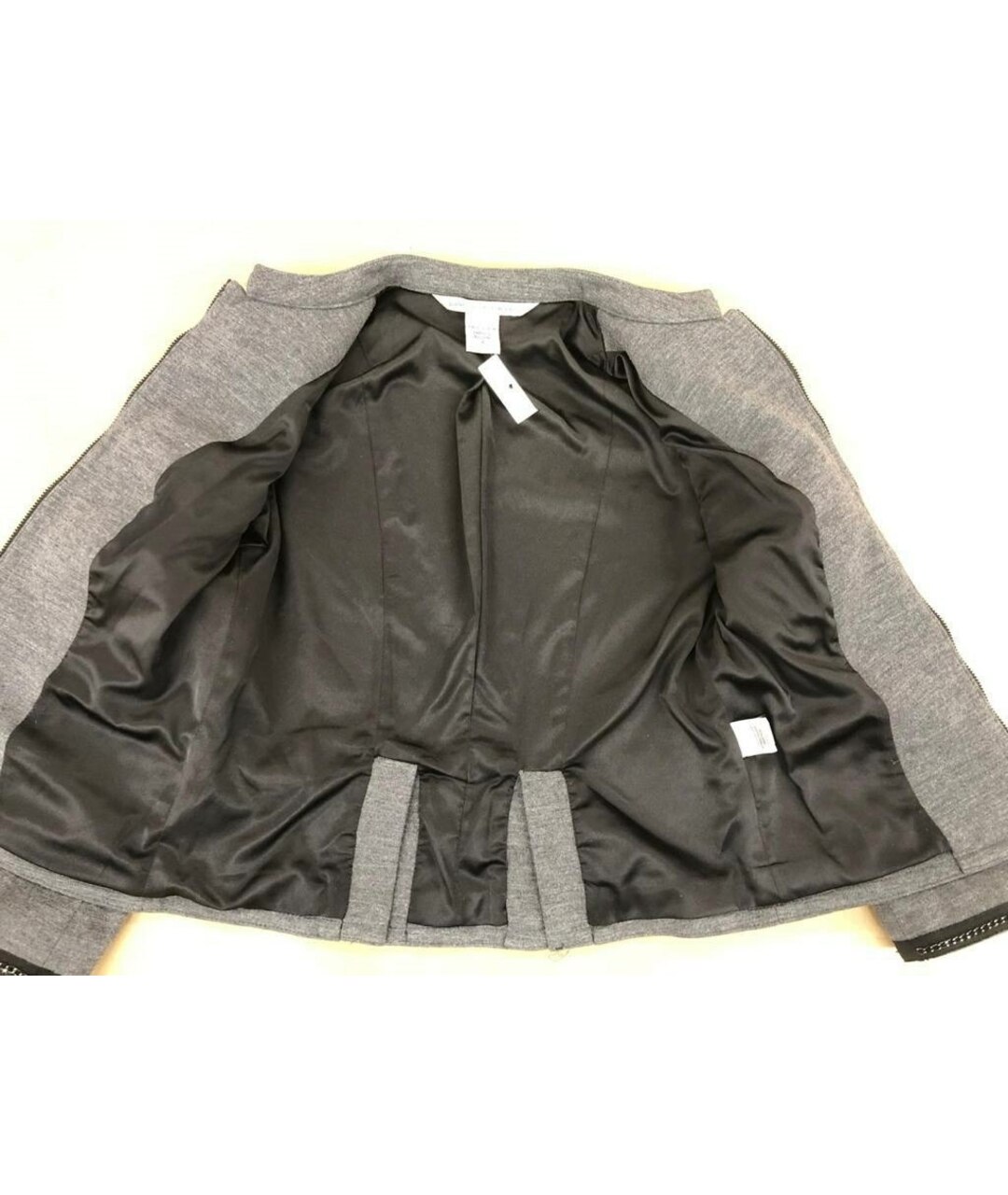 DIANE VON FURSTENBERG Серый шерстяной жакет/пиджак, фото 3