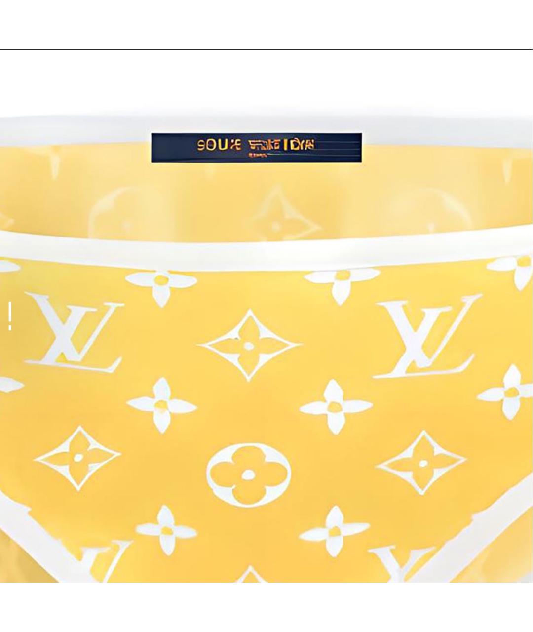 LOUIS VUITTON Желтые трусы, фото 2