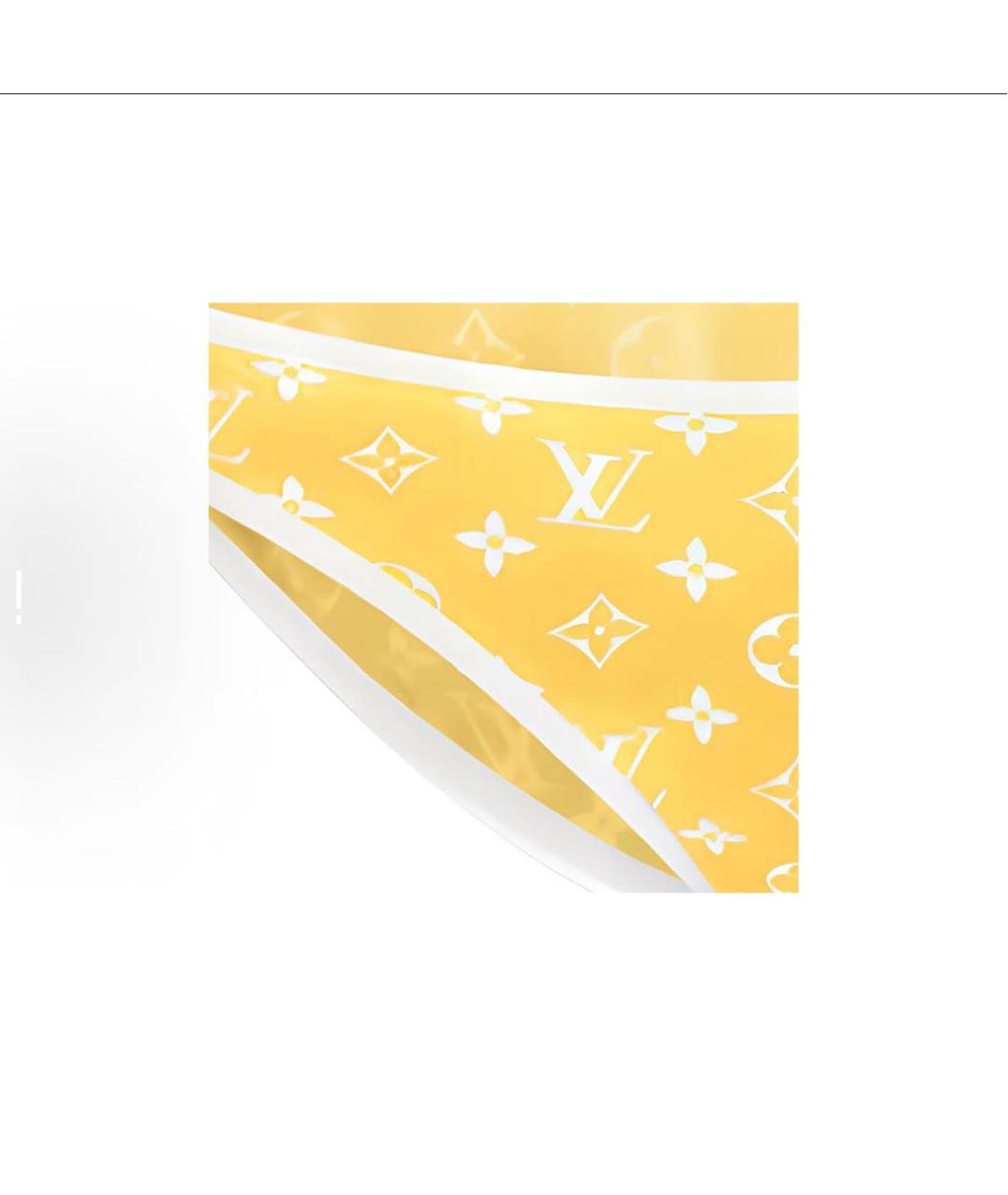 LOUIS VUITTON Желтые трусы, фото 3