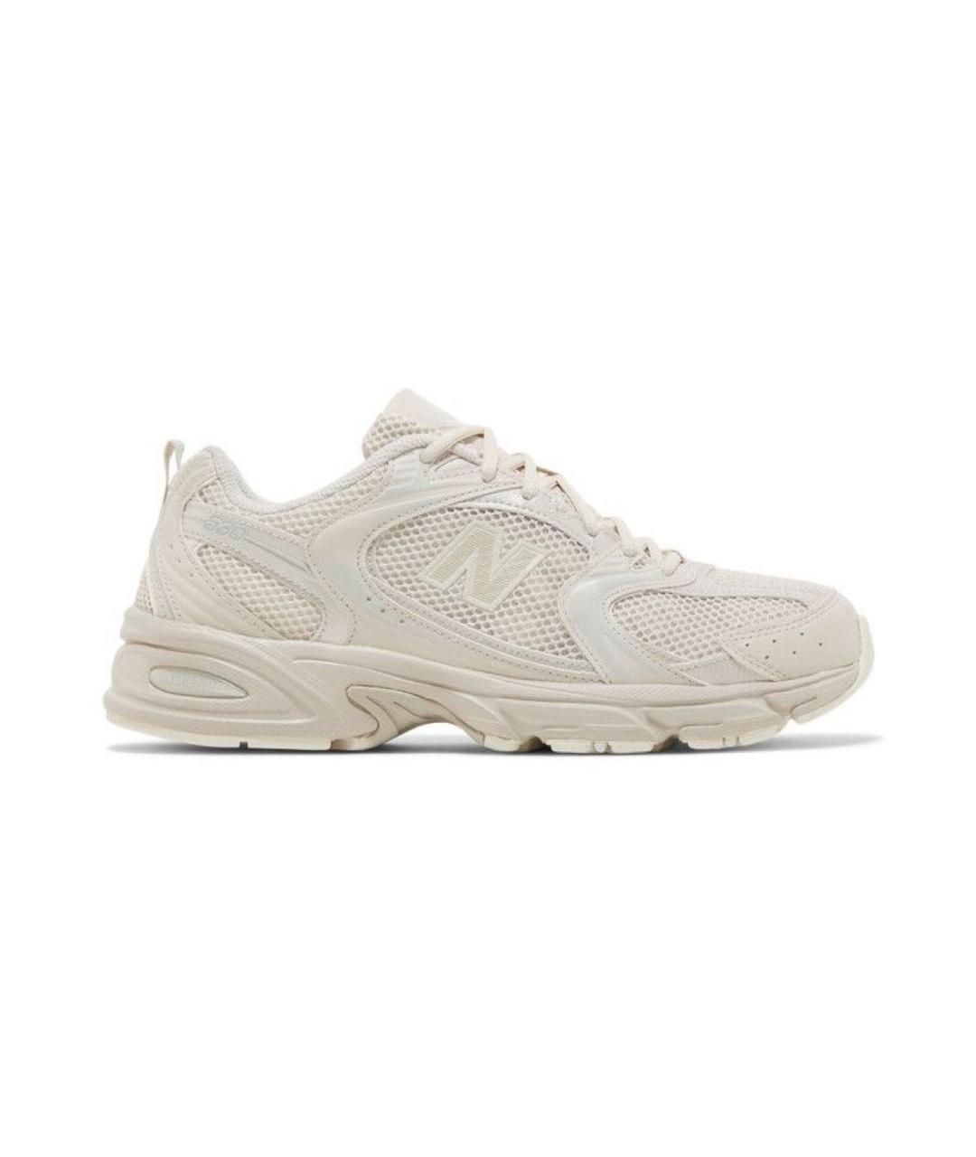 NEW BALANCE Бежевые текстильные кроссовки, фото 1