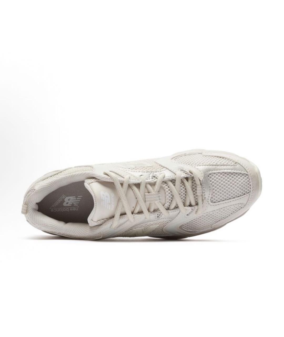 NEW BALANCE Бежевые текстильные кроссовки, фото 3
