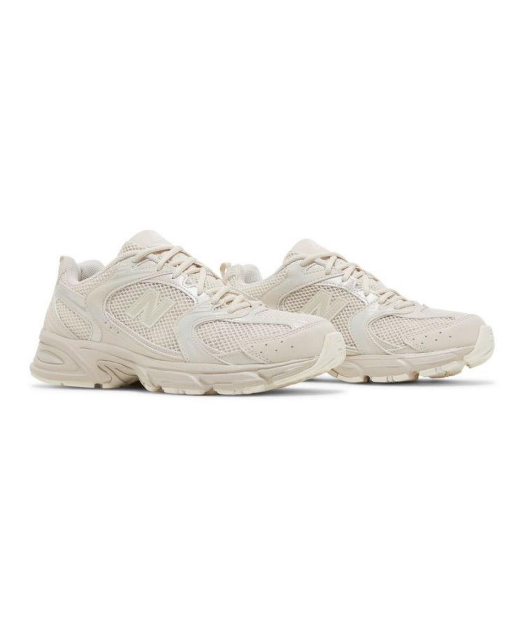 NEW BALANCE Бежевые текстильные кроссовки, фото 2