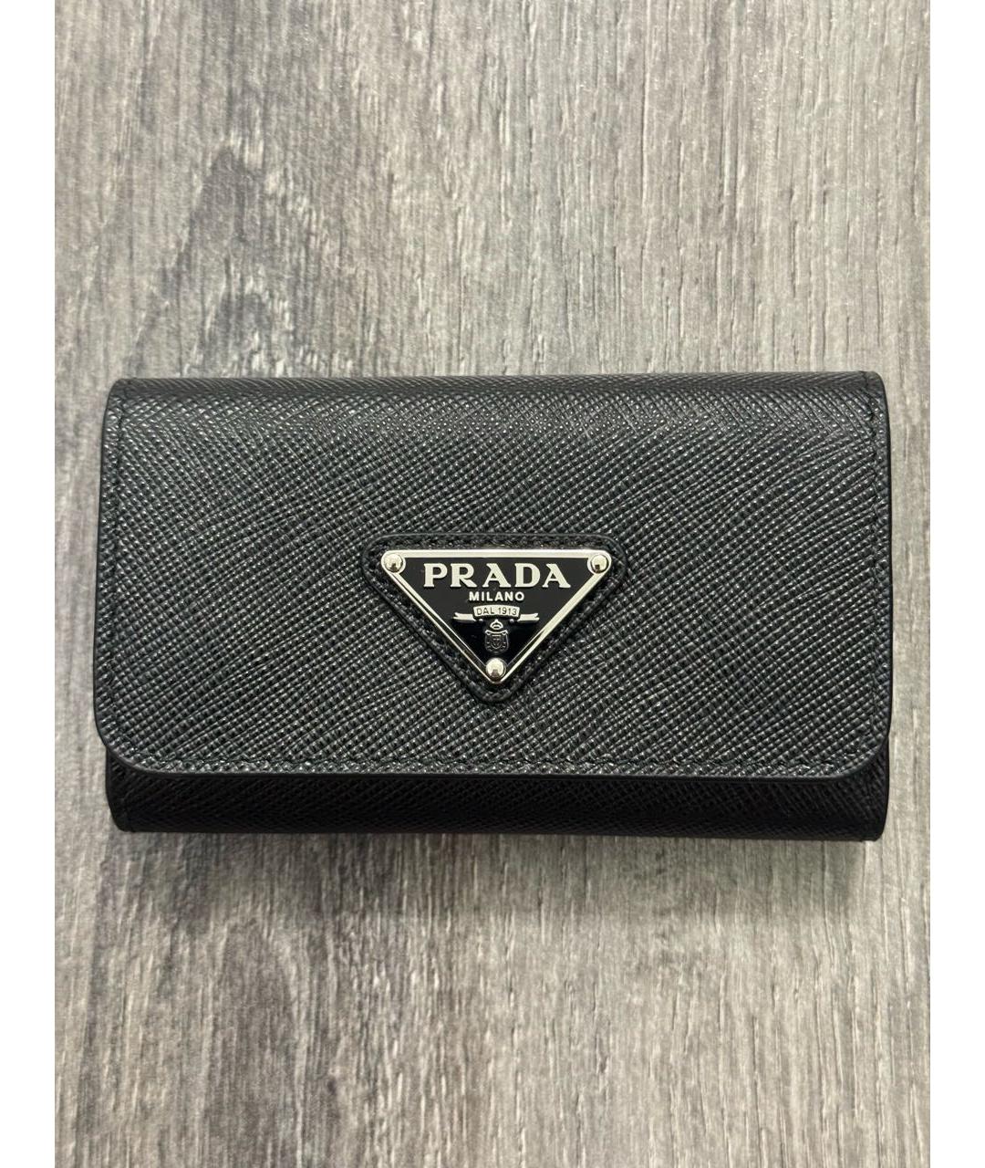 PRADA Черная ключница, фото 9