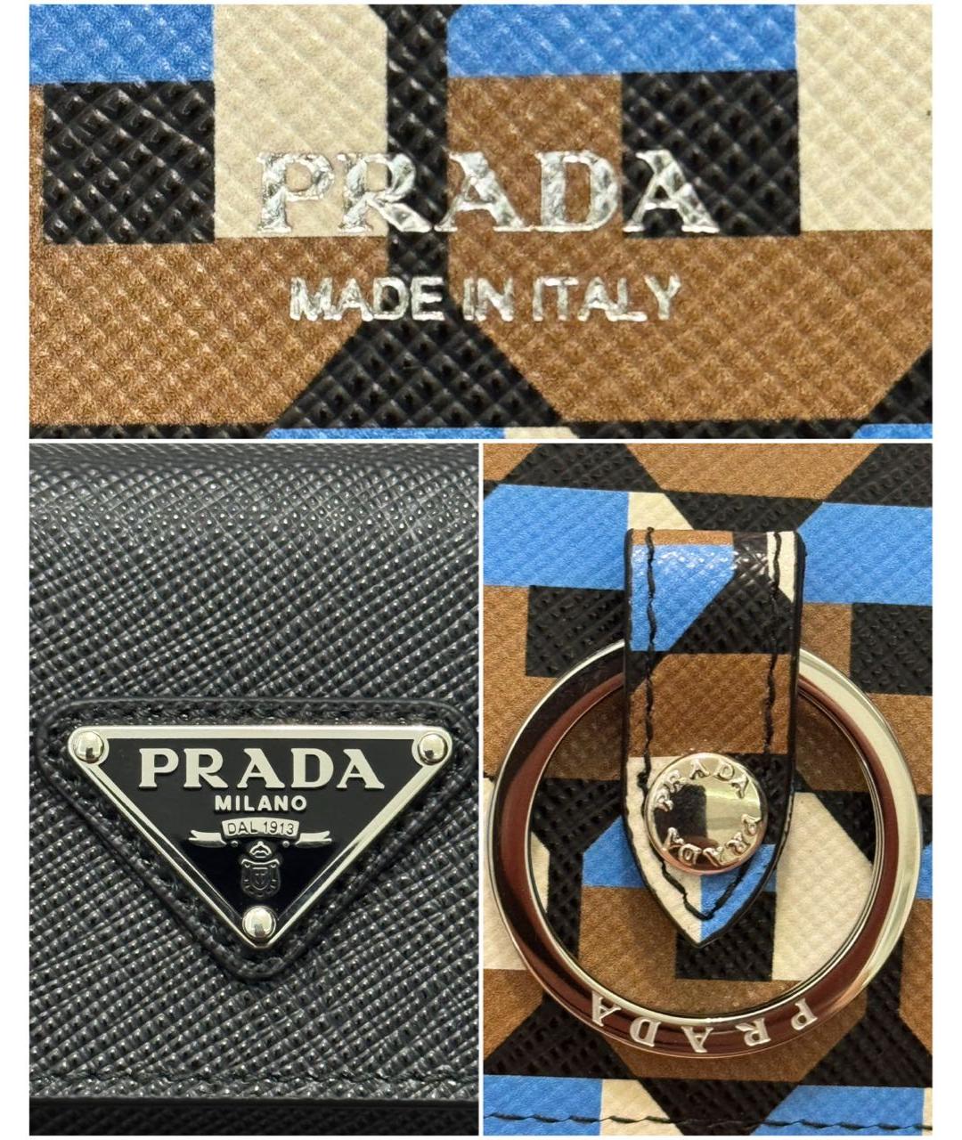 PRADA Черная ключница, фото 6