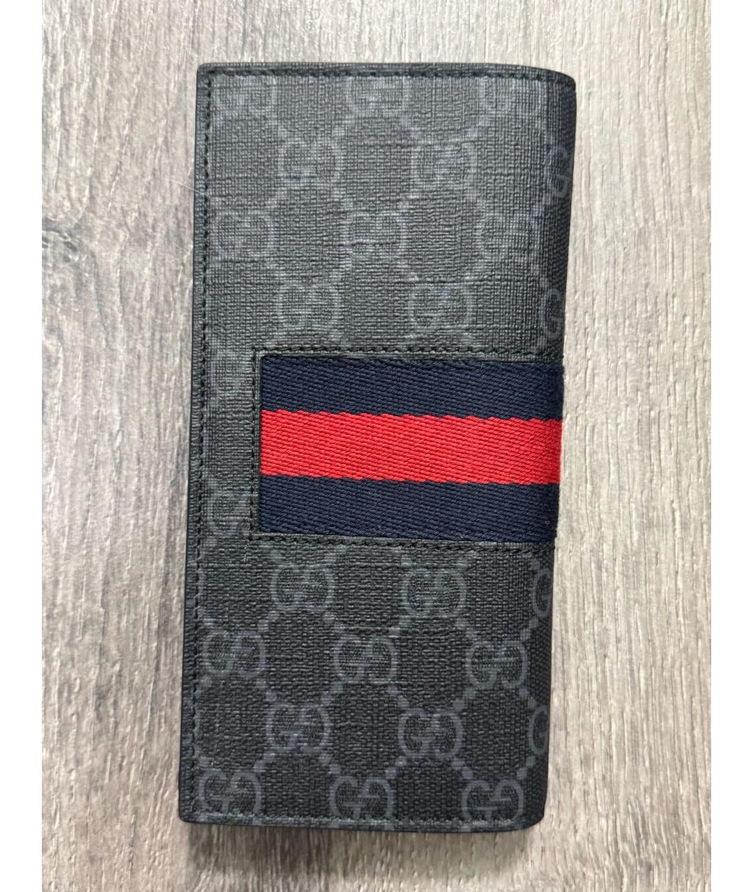 GUCCI Черный кошелек, фото 2