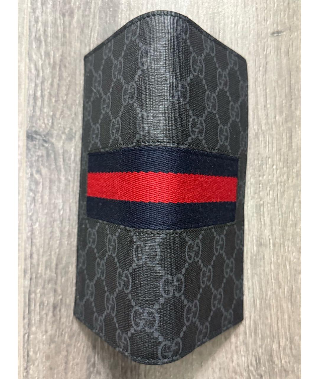 GUCCI Черный кошелек, фото 3