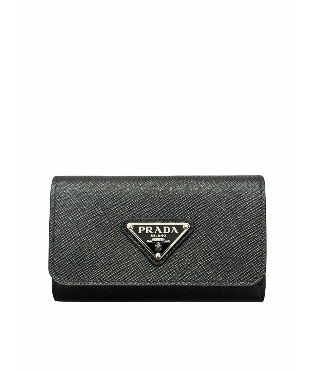 PRADA Черная ключница, фото 1