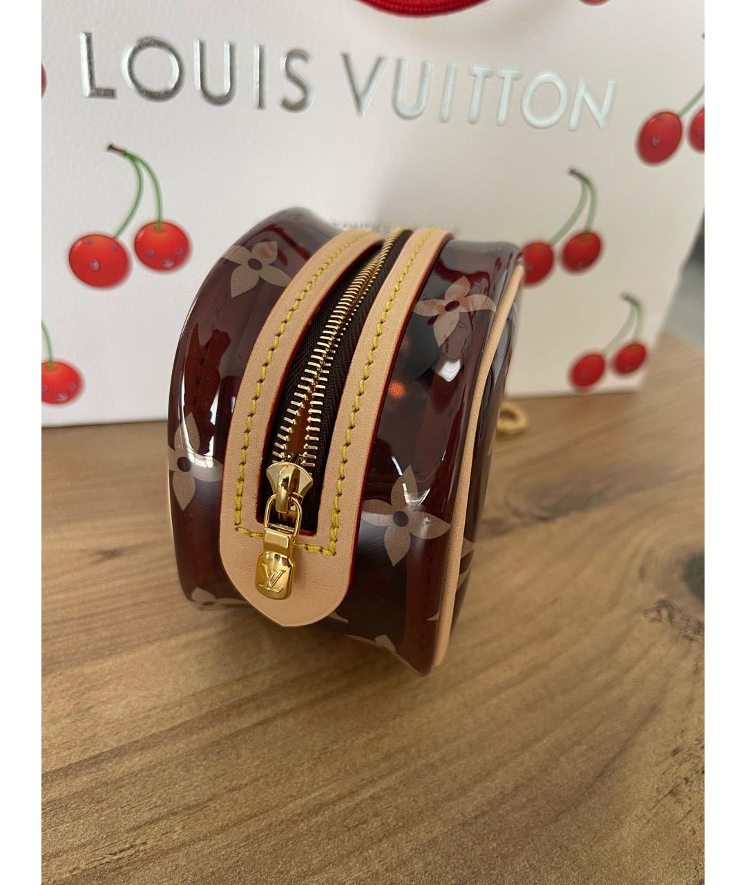 LOUIS VUITTON Коричневый кошелек, фото 7