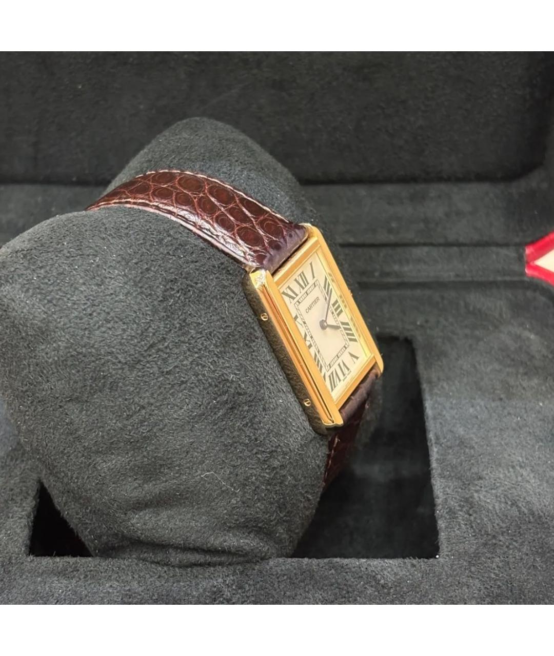 CARTIER Золотые часы из розового золота, фото 7