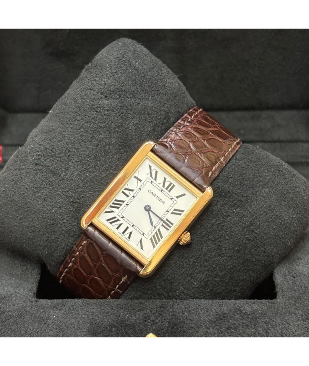 CARTIER Золотые часы из розового золота, фото 6