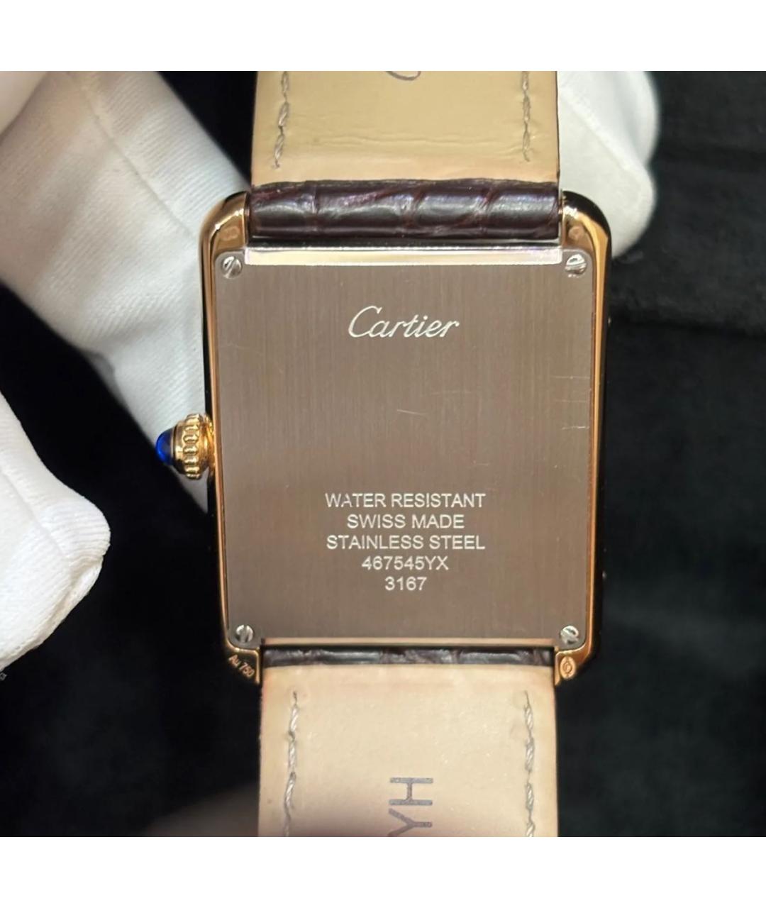 CARTIER Золотые часы из розового золота, фото 3