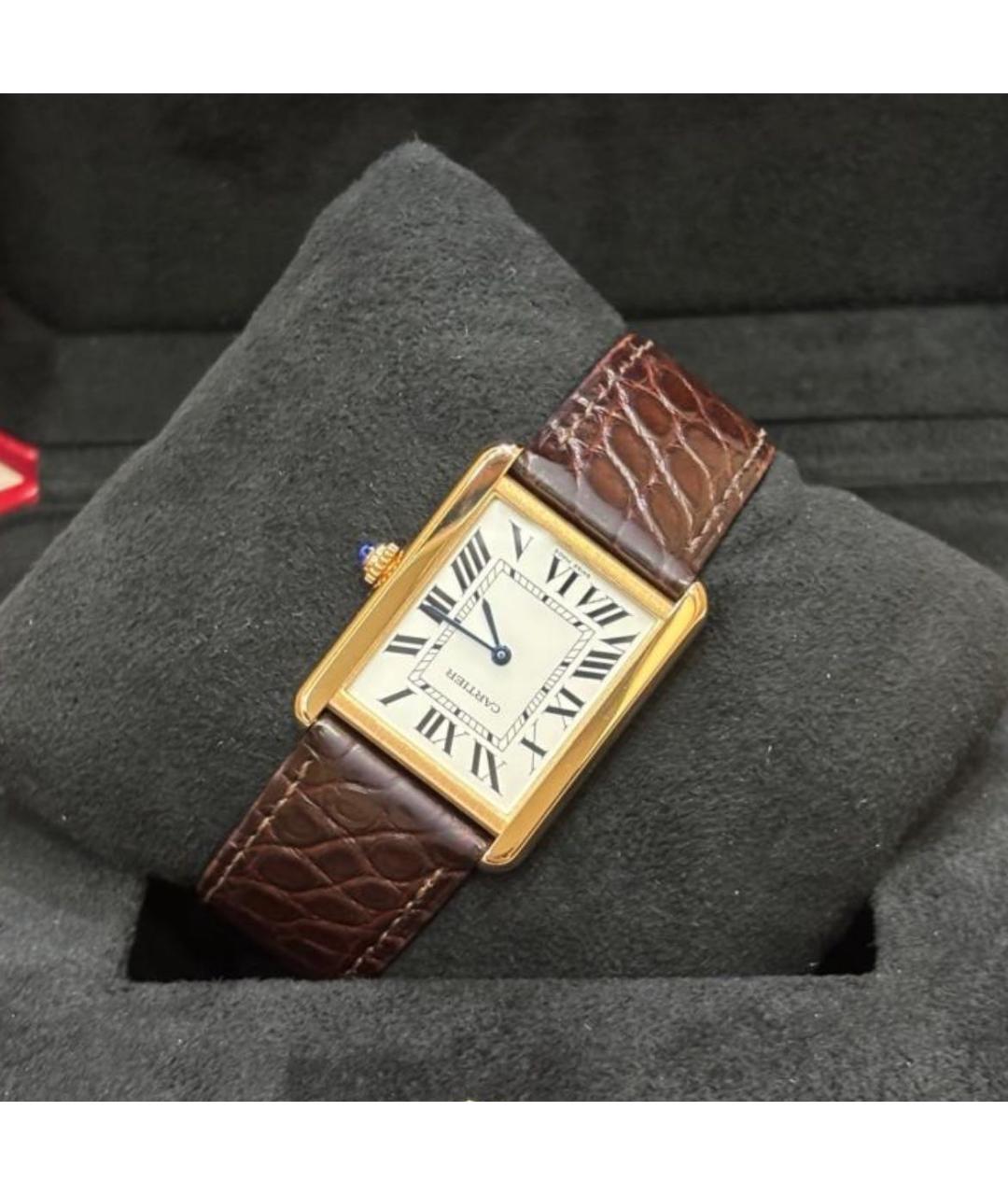 CARTIER Золотые часы из розового золота, фото 5