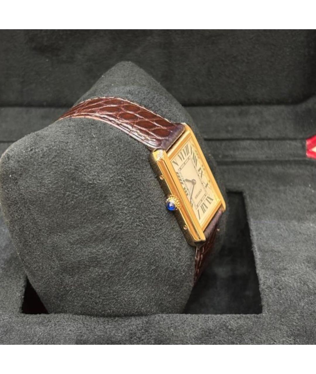 CARTIER Золотые часы из розового золота, фото 8