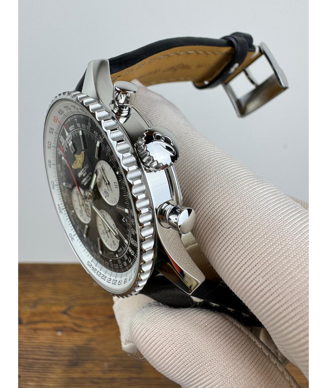 BREITLING Черные часы, фото 4