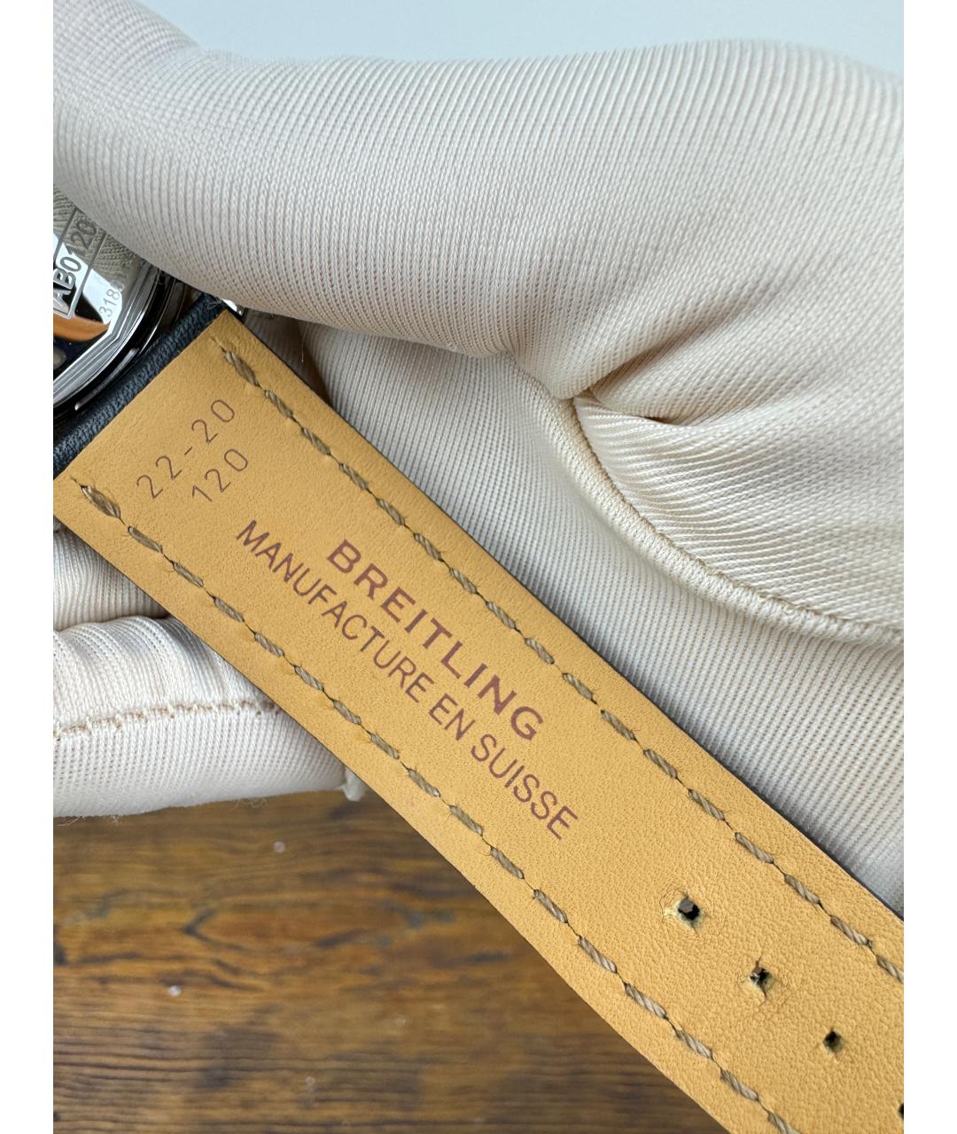 BREITLING Черные часы, фото 8