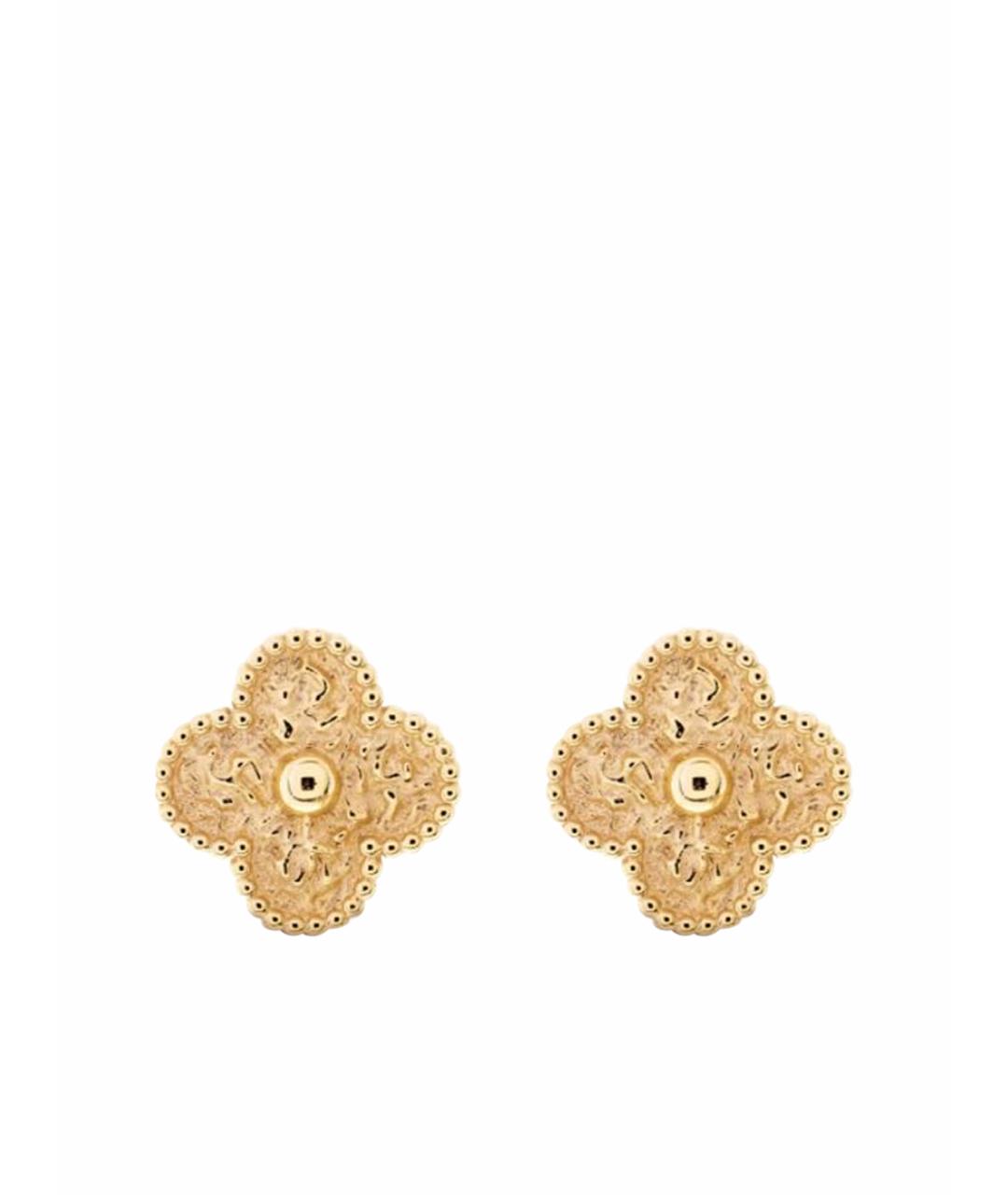 VAN CLEEF & ARPELS Золотые серьги из желтого золота, фото 1