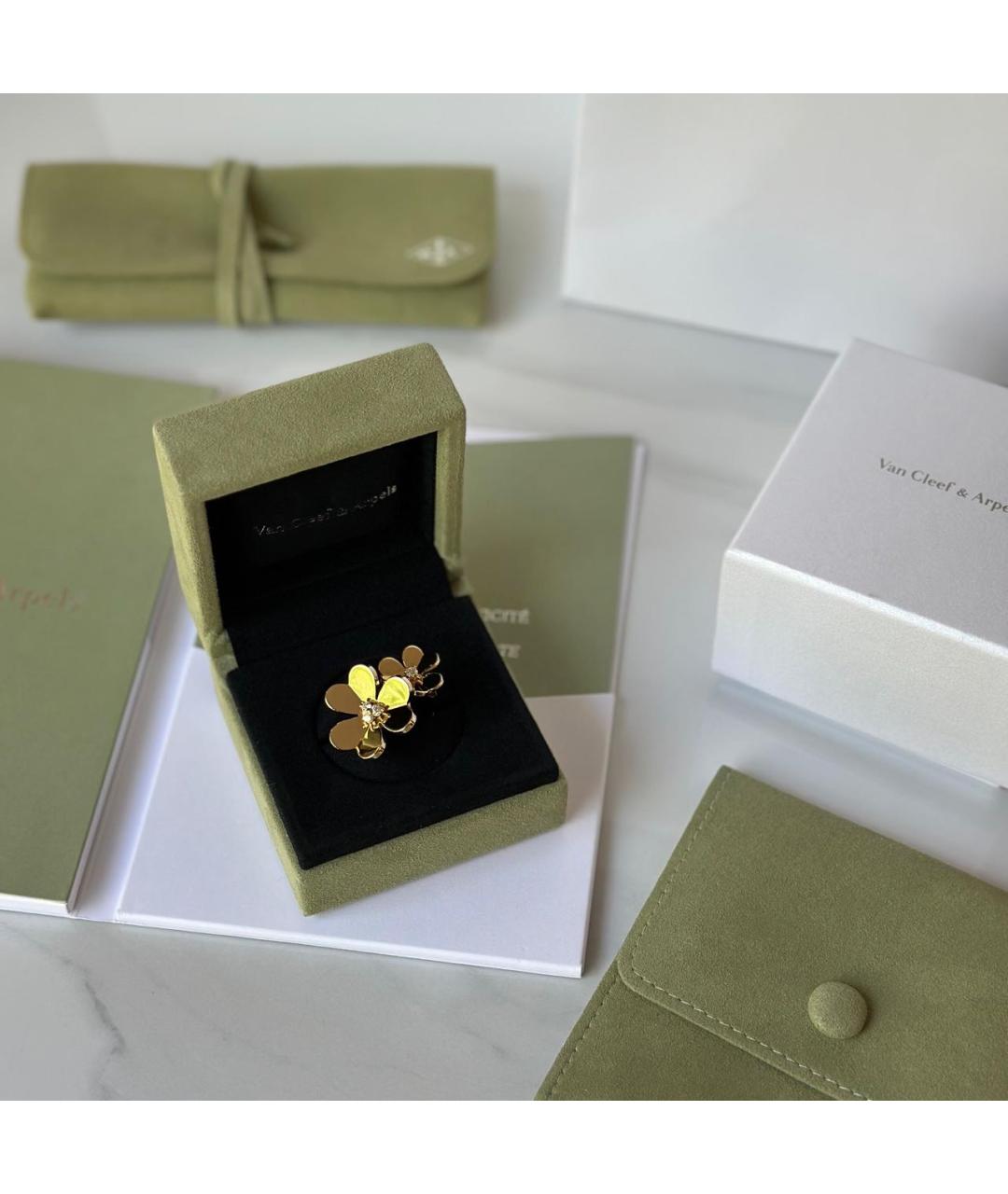 VAN CLEEF & ARPELS Золотое кольцо из желтого золота, фото 4