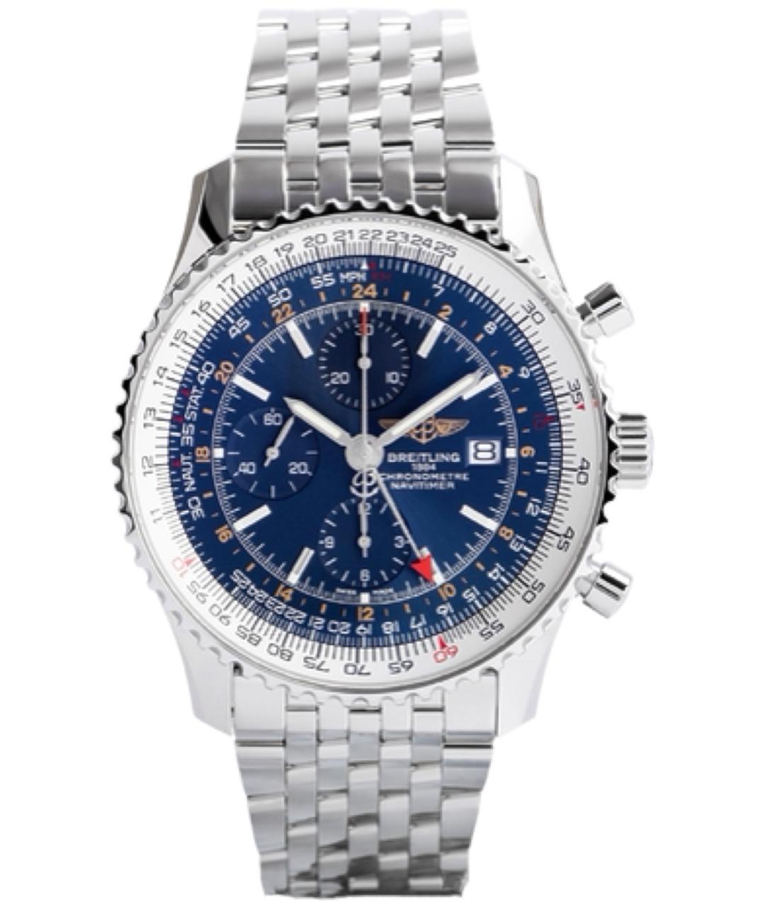 BREITLING Темно-синие часы, фото 2