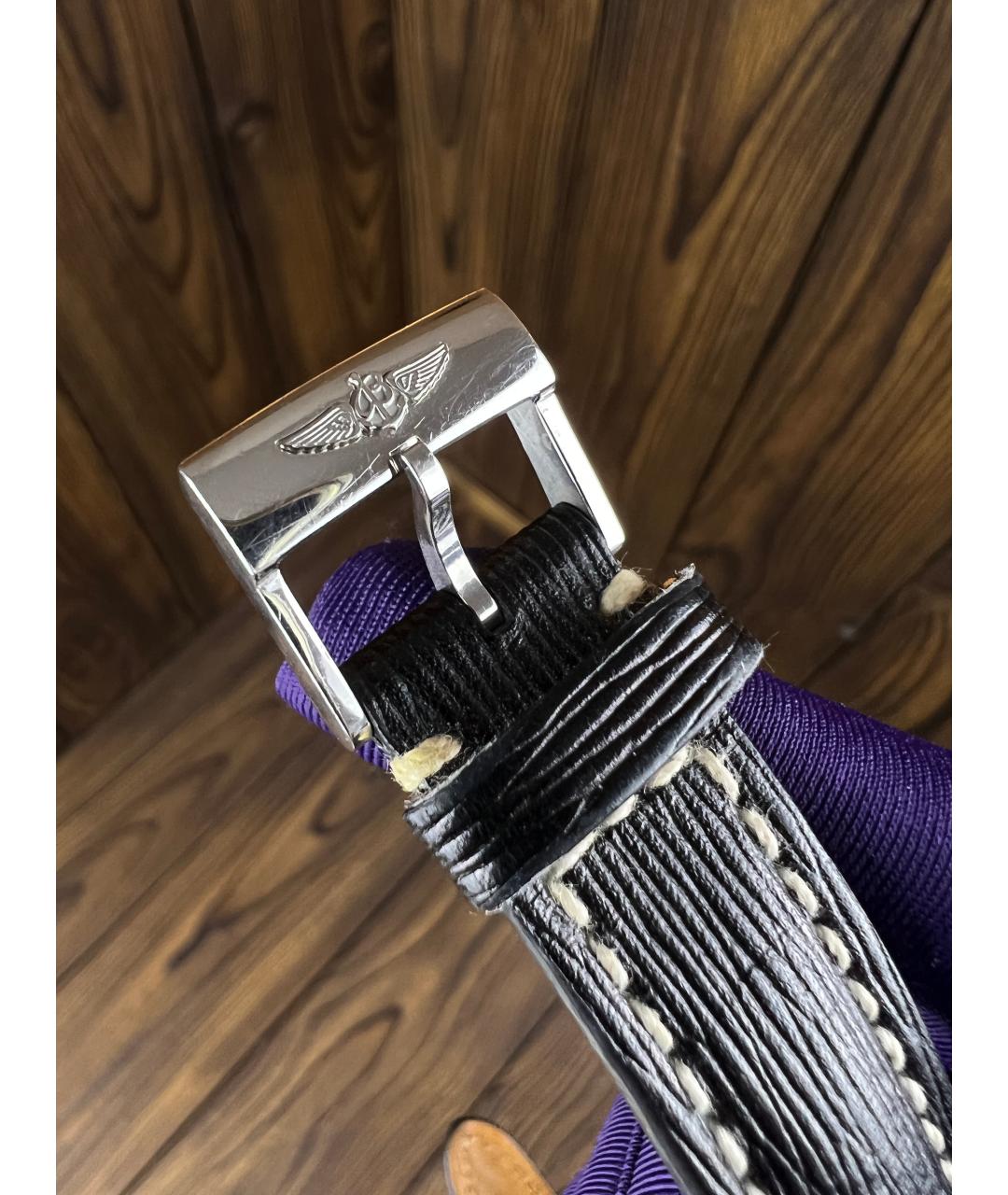 BREITLING Черные часы, фото 8