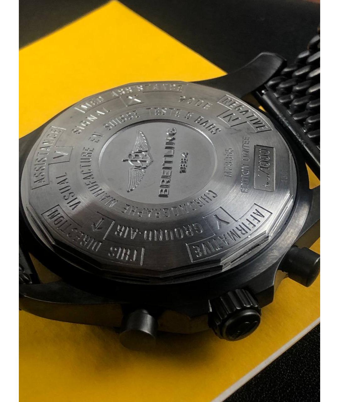 BREITLING Черные часы, фото 7