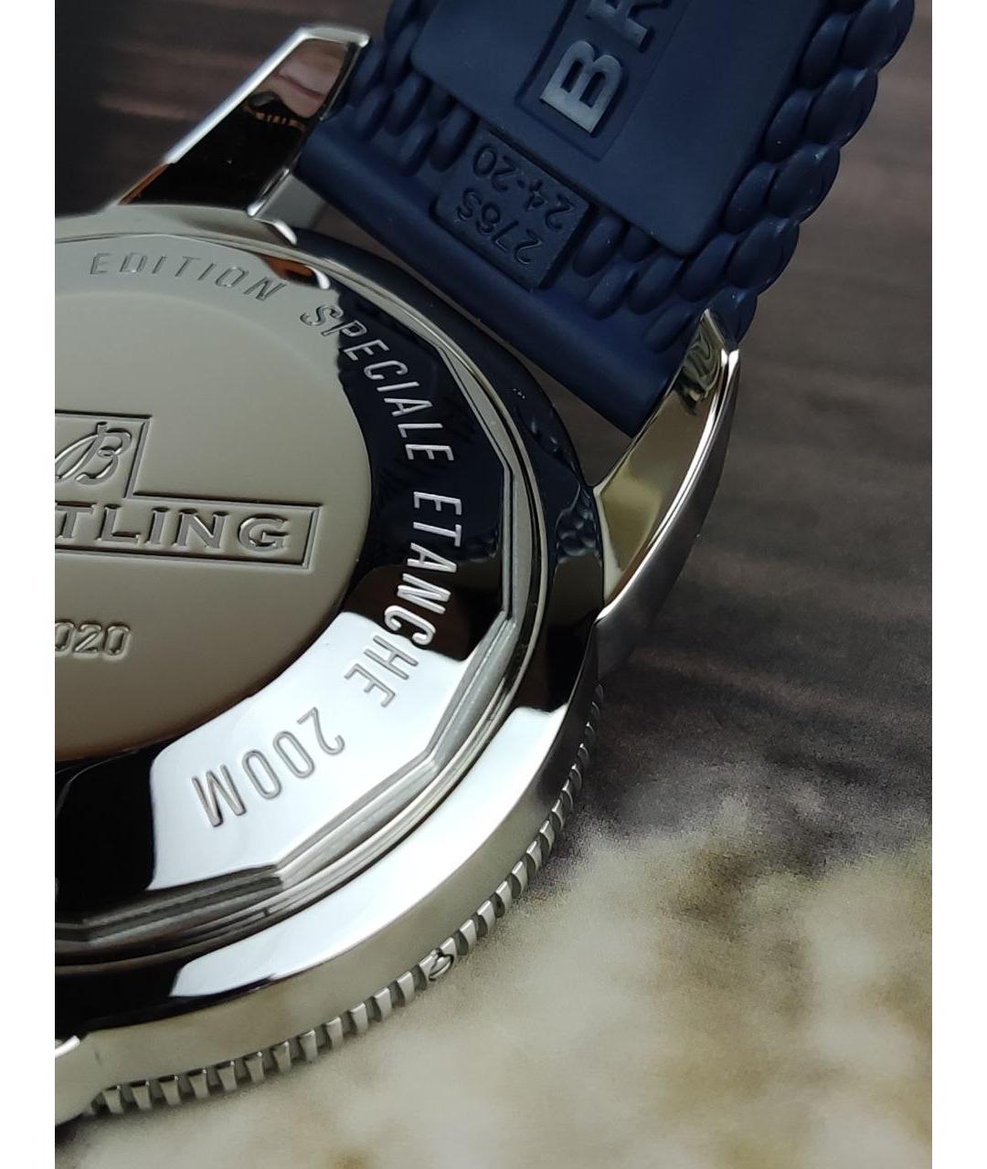 BREITLING Темно-синие часы, фото 8
