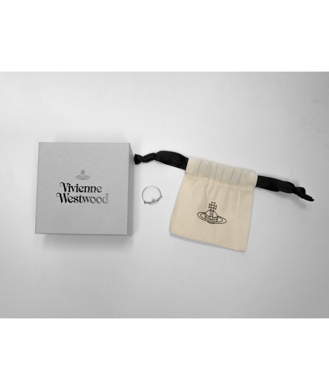 VIVIENNE WESTWOOD Серебряное латунное кольцо, фото 3