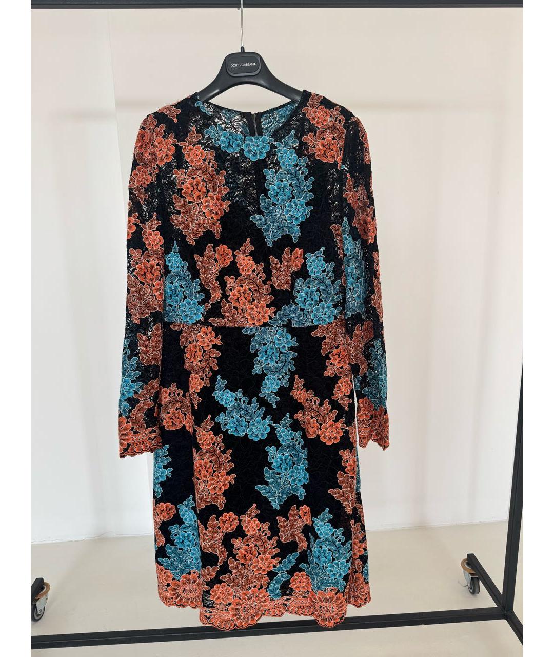 DOLCE&GABBANA Мульти платье, фото 2