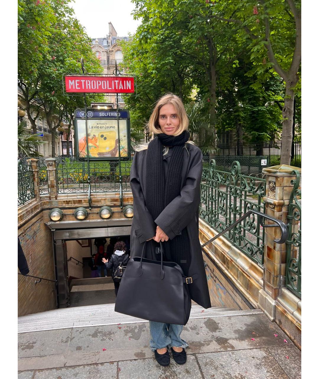 BALENCIAGA Черные текстильные балетки, фото 7