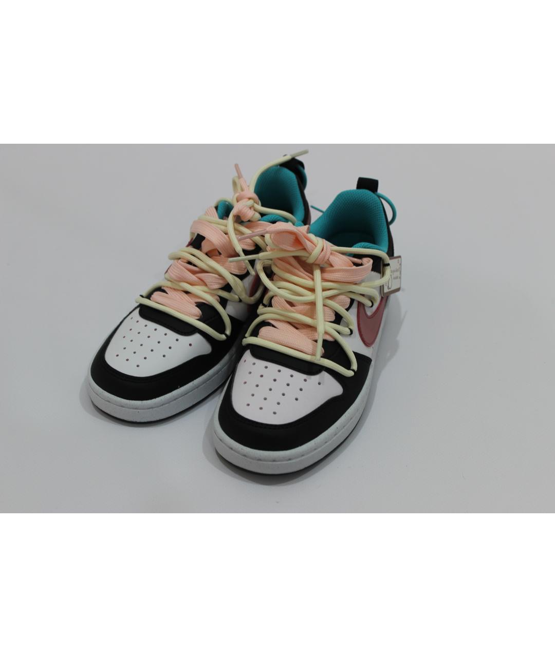 NIKE Розовые кожаные кроссовки, фото 6
