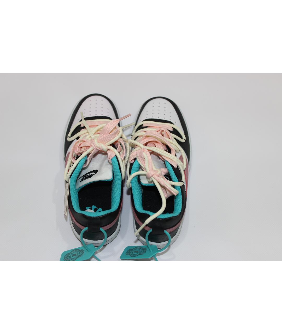 NIKE Розовые кожаные кроссовки, фото 3