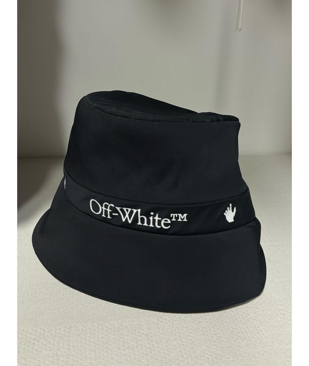 OFF-WHITE Черная панама, фото 2