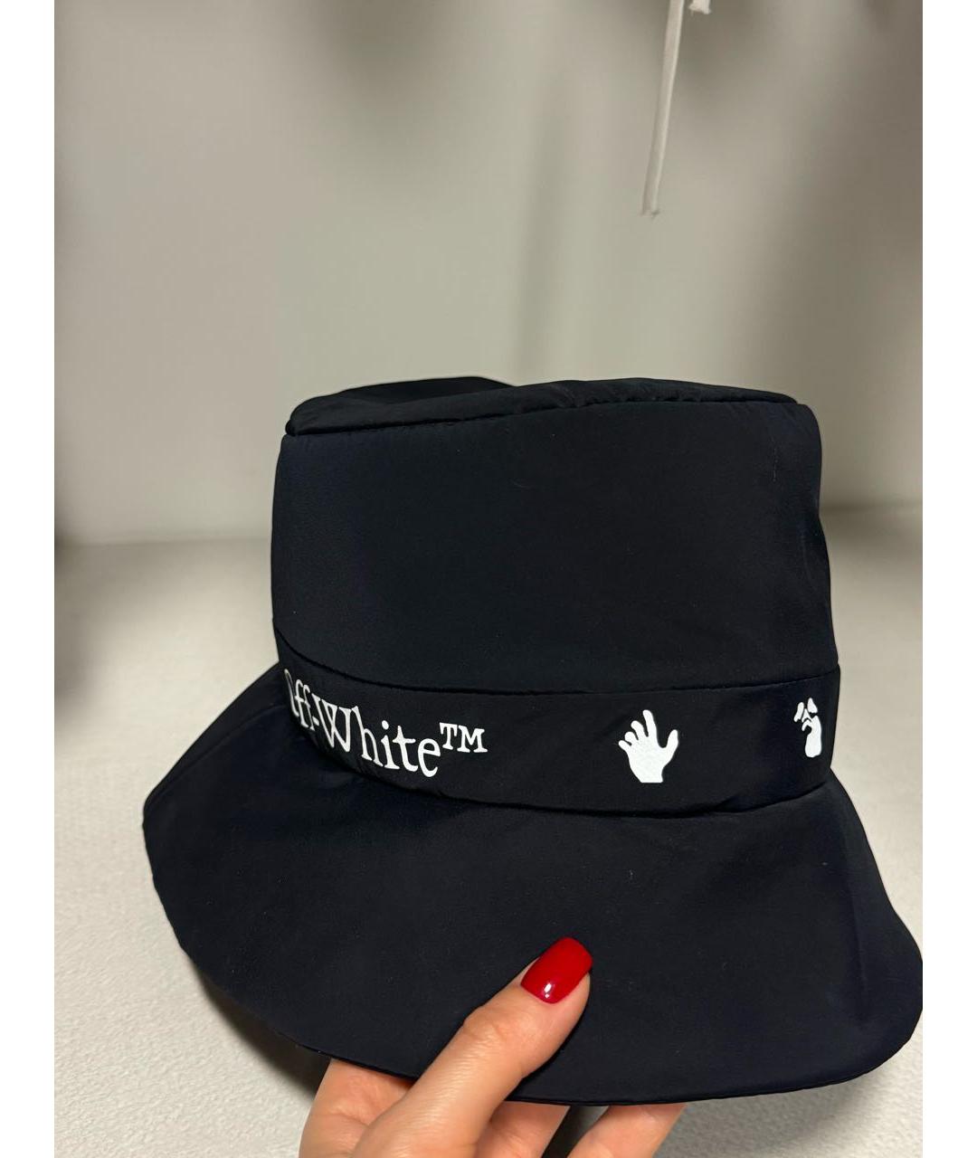 OFF-WHITE Черная панама, фото 6
