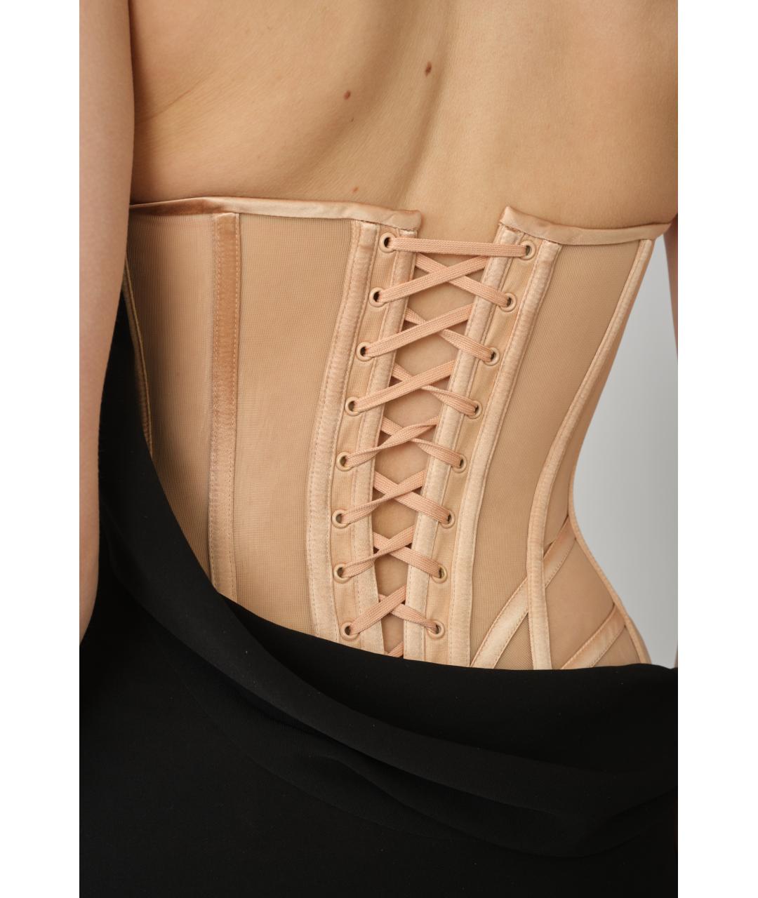 MUGLER Черное полиэстеровое платье, фото 5