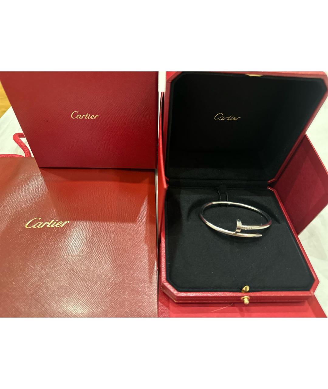 CARTIER Браслет из белого золота, фото 6
